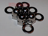 Metric 8mm Acorn Cap Nuts (5 pcs) Safety Show Dome Hex Stainless Steel M8 Thread