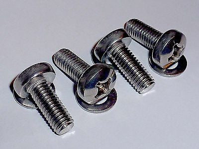 M8x30mm TV/Monitor Wall Mount Screws for VESA 400x400 Brackets - With  Spacers
