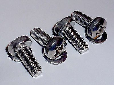 M8 TV to Wall Mount Bracket - Phillips Bolts/Screws • Stainless • VESA 400 01