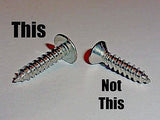 Guitar Amp or Speaker Corner Protector Screw Set • Stainless Steel Truss Head