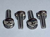 M4 Complete TV Wall Mount Bracket Bolts & Lag Screws • Stainless • VESA 75 & 100