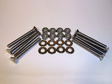 Skateboard 1.75” Long Truck Mount Hardware/Screws/Bolts • Stainless Steel