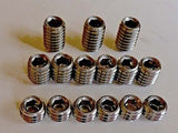 Setscrews for ShopSmith Mark V Woodworking Machines • Stainless Steel • 15 pcs
