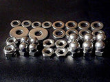 Bicycle Brake Pad Nuts & Washers for Side Pull, Single Pivot Brakes • Stainless