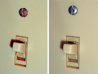 Stainless Steel Switch Plate and Outlet Plate Screws • 24 Pieces