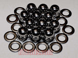 Acorn Cap Nuts size 8-32 Stainless Steel, UNC Thread for Safety Show Car Boat RV Truck Motorcycle Bike Playground - Dome Hex 9