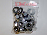 Acorn Cap Nuts size 3/16-16 Stainless Steel, UNC Thread for Safety Show Car Boat RV Truck Motorcycle Bike Playground - Dome Hex 010a