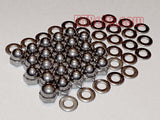 Acorn Cap Nuts 8-32 Safety, Show, Dome, Hex, Stainless Steel, UNC Thread-01a