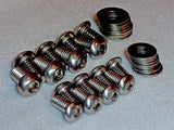 IH Farmall Cub (1947-63) Hood, Dog Leg Bolt Kit • Stainless Socket Button Head