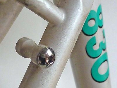 Bicycle Dress Up Kit for Braze On and Tapped Holes • Stainless Steel