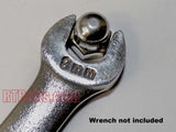 Metric 5mm Acorn Cap Nuts (12 pcs) Safety Show Dome Hex Stainless Steel M5 Thread 03