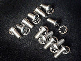 Bicycle Disk Brake Bolts and Washers - 12 pack - Stainless Steel
