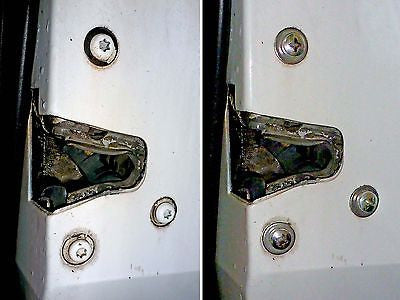 Corvette C4 1985-96 Door Latch Attaching Bolts/Machine Screws • Stainless Steel
