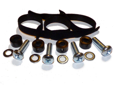 TV Screws/Bolts Mounting Kit • Long M8x30mm bolts/screws for mounting TV to wall bracket • 10mm Long Spacers • Washers & Cable Ties