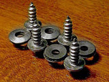 Corvette C5 (1997 – 2004) License Plate Screw Set • Stainless Steel