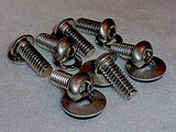 Harley Fairing & Windshield Bolts + Washers • 1996 - 2013 Glides • Stainless