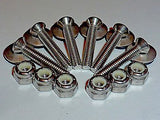 Boat Deck Plate Bolts for 4" to 6" • Stainless Steel w/lock nuts & washers