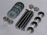 Boat/Marine Cleat Fastener Kit for 6 or 6 ½” through-bolt cleats