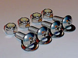 Harley & Other Motorcycles License Bolts • Phillips Truss Head • Stainless Steel