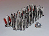 Guitar Amp or Speaker Corner Protector Screw Set • Stainless Steel Truss Head