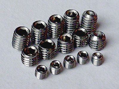 Setscrews for ShopSmith Model 10E - ER Woodworking Machines -  Stainless Steel