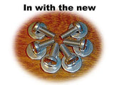 Corvette C4 1985-96 Door Latch Attaching Bolts/Machine Screws • Stainless Steel