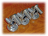 Corvette C4 1985-96 Door Latch Attaching Bolts/Machine Screws • Stainless Steel
